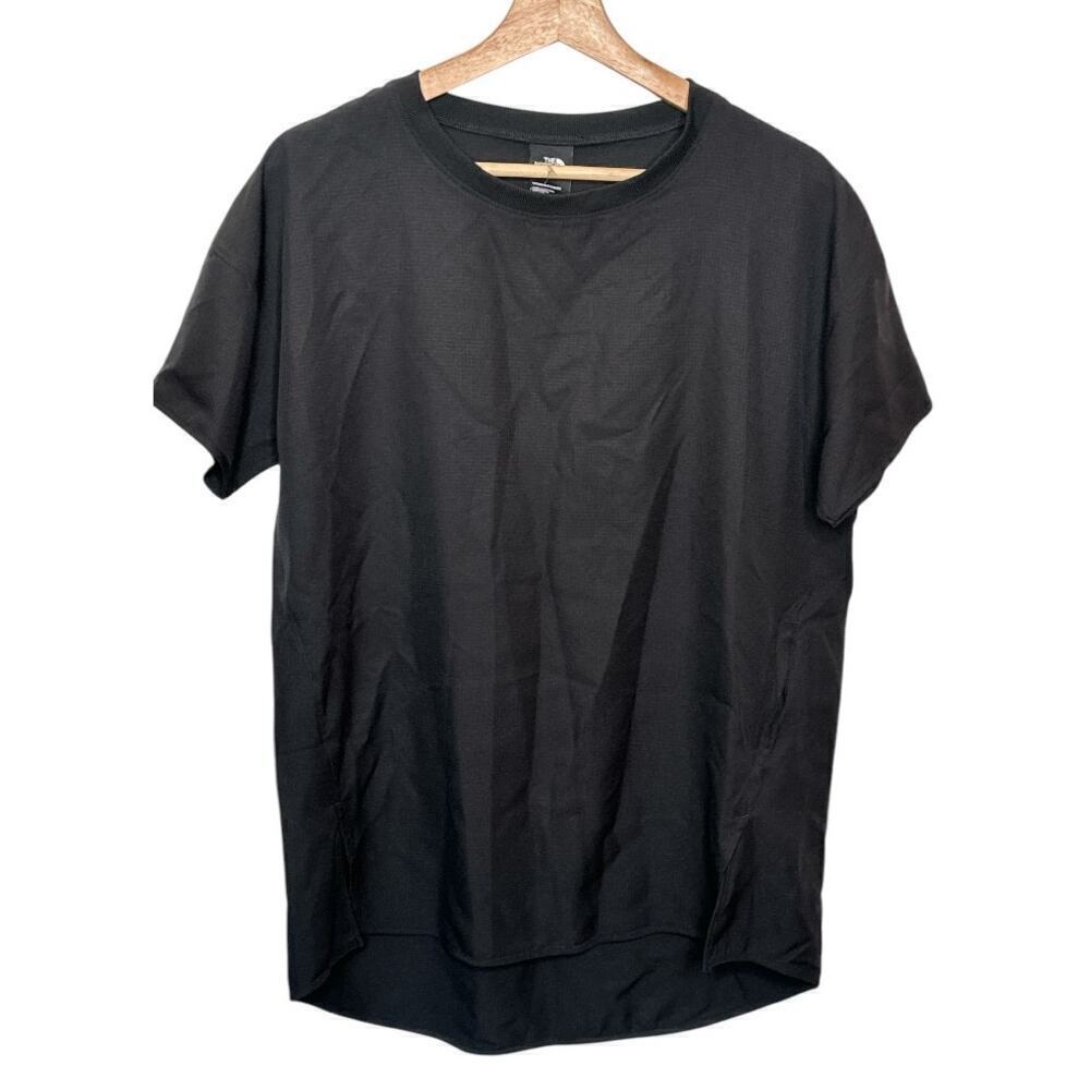 The North Face Black Lightweight Relax Fit Explore City Tunic Tee Shirt Sz S NWT